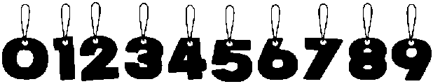 Hangtag Cutes Regular otf (400) Font OTHER CHARS