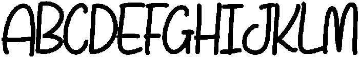 Hangtuah otf (400) Font UPPERCASE