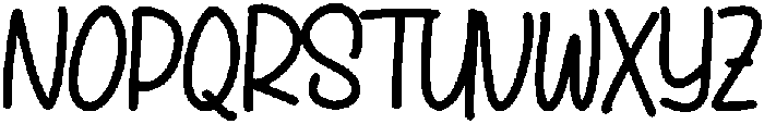 Hangtuah otf (400) Font UPPERCASE