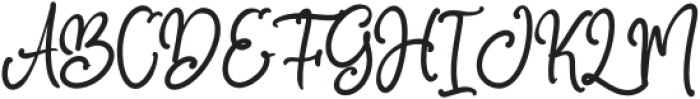 Hangtueh otf (400) Font UPPERCASE