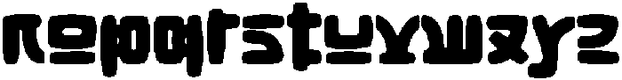 Hangul Street otf (400) Font LOWERCASE