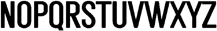 Hanika Regular otf (400) Font UPPERCASE