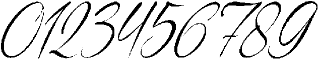Haniquta Italic otf (400) Font OTHER CHARS