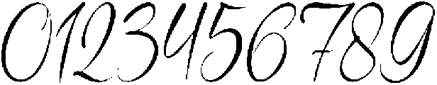 Haniquta otf (400) Font OTHER CHARS