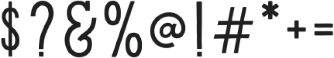 Hanley Slim Serif Reg ttf (400) Font OTHER CHARS