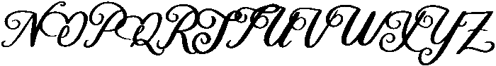 Hannah otf (400) Font UPPERCASE