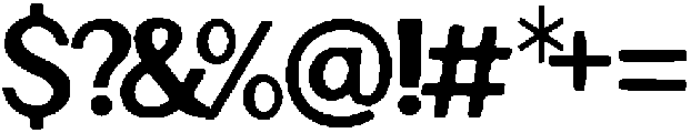 Hanoxi ttf (400) Font OTHER CHARS