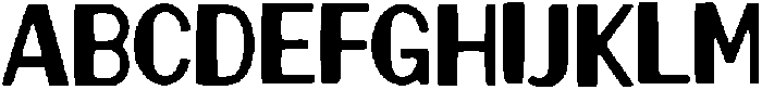 Hanoxi ttf (400) Font UPPERCASE