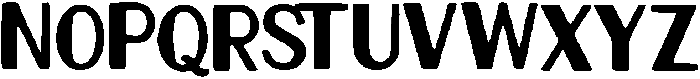 Hanoxi ttf (400) Font UPPERCASE