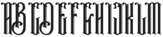 Hans - Buttervine Regular otf (400) Font UPPERCASE