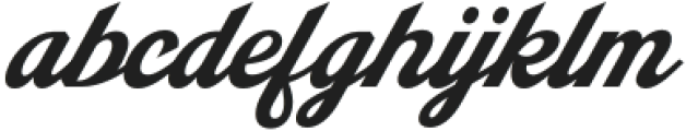 Hanstoc Script Italic otf (400) Font LOWERCASE