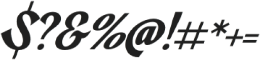 Hanstoc Script Regular otf (400) Font OTHER CHARS