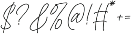 Hanstone-Regular otf (400) Font OTHER CHARS