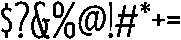 Hantera Thin otf (100) Font OTHER CHARS