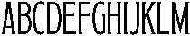 Hantera Thin otf (100) Font UPPERCASE