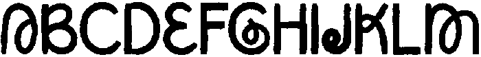 Happie Night otf (400) Font UPPERCASE