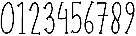 Happines Regular otf (400) Font OTHER CHARS