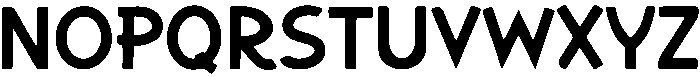 Happiness Regular otf (400) Font UPPERCASE