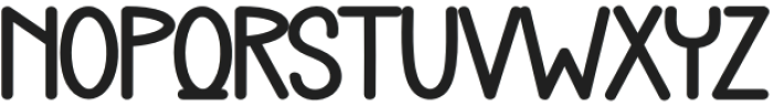 Happy Alphabet Regular otf (400) Font UPPERCASE