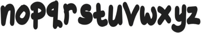 Happy Bear otf (400) Font LOWERCASE