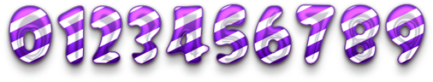 Happy Birthday Purple otf (400) Font OTHER CHARS