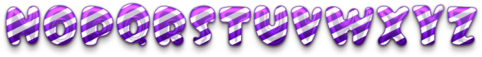 Happy Birthday Purple otf (400) Font UPPERCASE