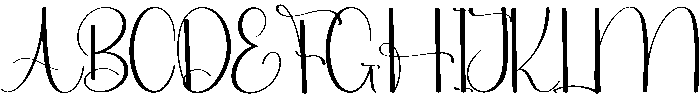 Happy Birthday Regular otf (400) Font UPPERCASE