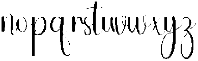 Happy Birthday Regular otf (400) Font LOWERCASE