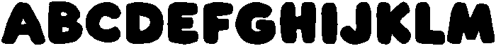 Happy Bold Regular otf (700) Font UPPERCASE