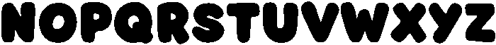 Happy Bold Regular otf (700) Font UPPERCASE