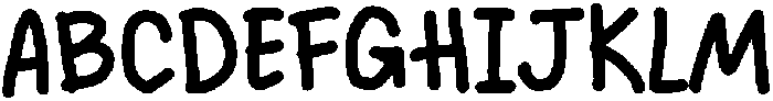 Happy Caps Regular otf (400) Font UPPERCASE
