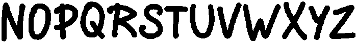 Happy Caps Regular otf (400) Font UPPERCASE