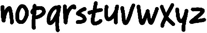 Happy Caps Regular otf (400) Font LOWERCASE