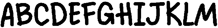 Happy Caps Regular ttf (400) Font UPPERCASE