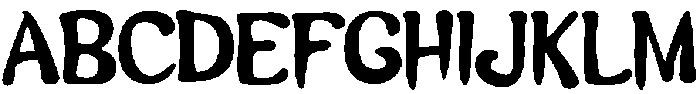 Happy Chompy otf (400) Font UPPERCASE