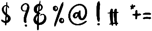 Happy Christmas Regular otf (400) Font OTHER CHARS