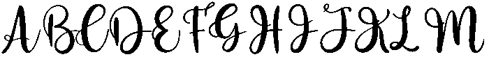 Happy Christmas Regular otf (400) Font UPPERCASE