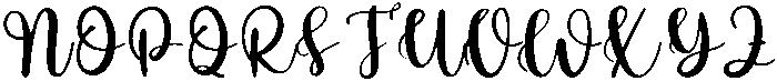 Happy Christmas Regular otf (400) Font UPPERCASE
