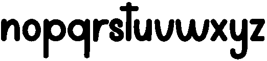 Happy Christmas Regular otf (400) Font LOWERCASE