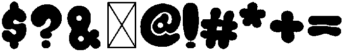Happy Day Regular otf (400) Font OTHER CHARS
