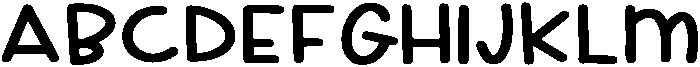 Happy Day otf (400) Font UPPERCASE