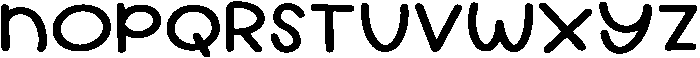 Happy Day otf (400) Font UPPERCASE
