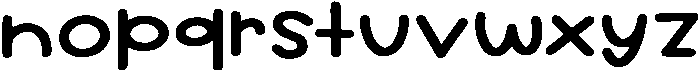 Happy Day otf (400) Font LOWERCASE