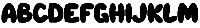 Happy-Days Regular otf (400) Font UPPERCASE