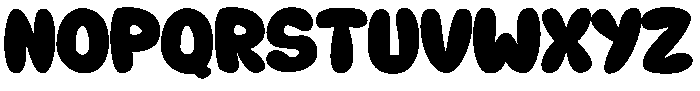Happy-Days Regular otf (400) Font UPPERCASE
