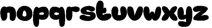 Happy-Days Regular otf (400) Font LOWERCASE
