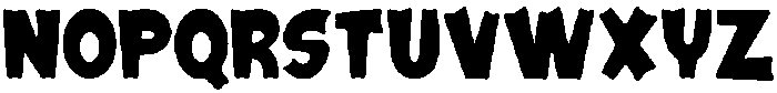 Happy Dough otf (400) Font UPPERCASE