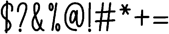 Happy Easter Regular otf (400) Font OTHER CHARS