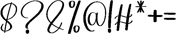 Happy Everyday Regular otf (400) Font OTHER CHARS