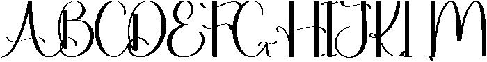 Happy Everyday Regular otf (400) Font UPPERCASE